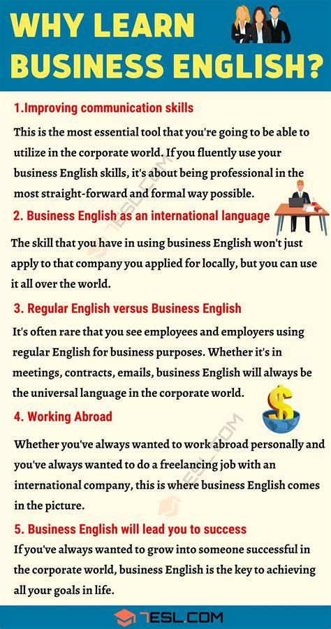 Esl Business .